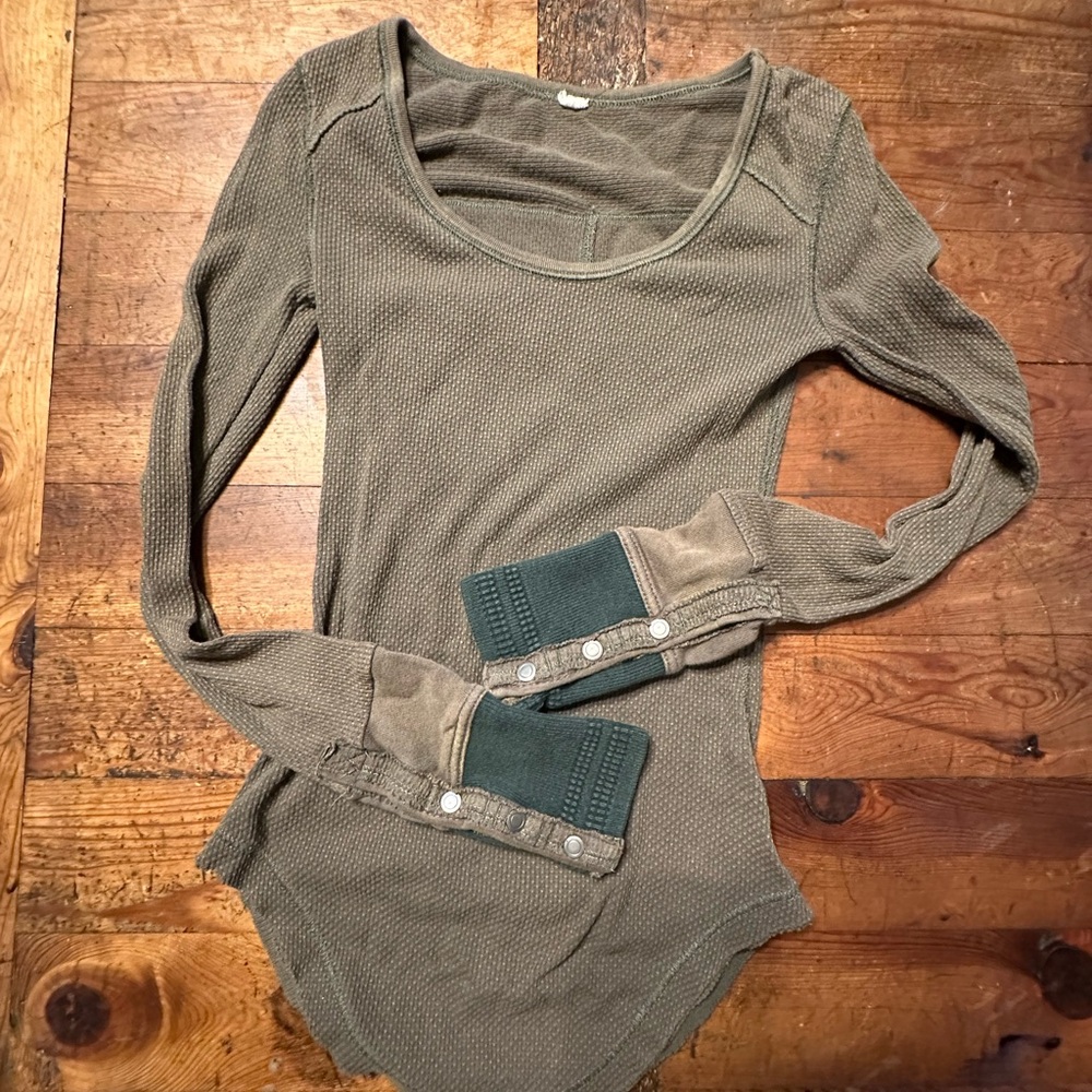 free people fancy cuff thermal - Picture 2 of 10